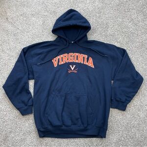 University of Virginia hoodie XL navy men’s excellent